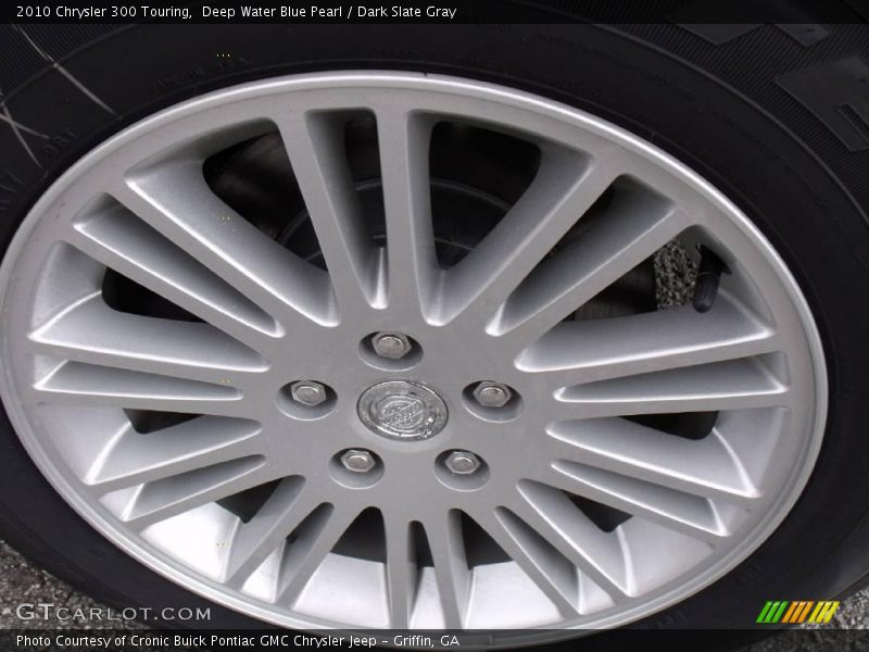 Deep Water Blue Pearl / Dark Slate Gray 2010 Chrysler 300 Touring