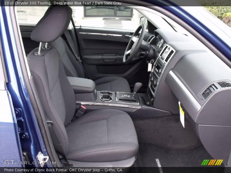 Deep Water Blue Pearl / Dark Slate Gray 2010 Chrysler 300 Touring