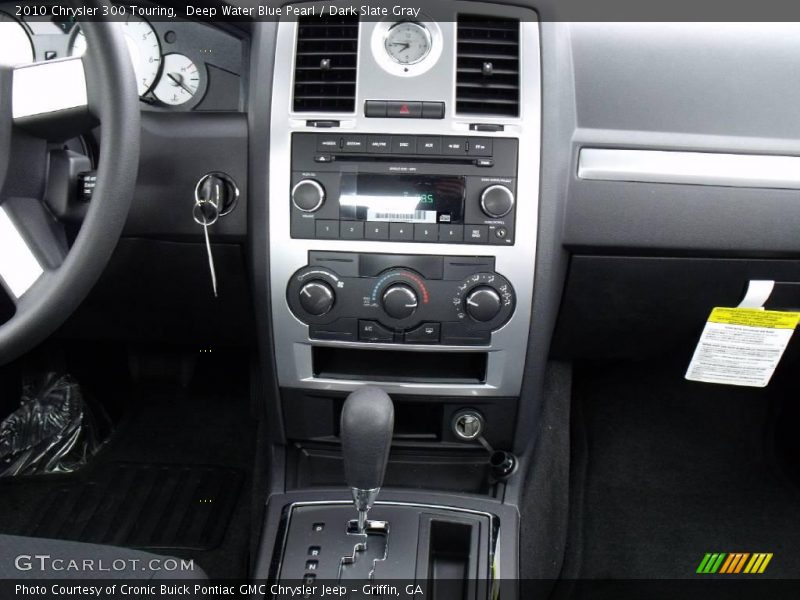 Deep Water Blue Pearl / Dark Slate Gray 2010 Chrysler 300 Touring