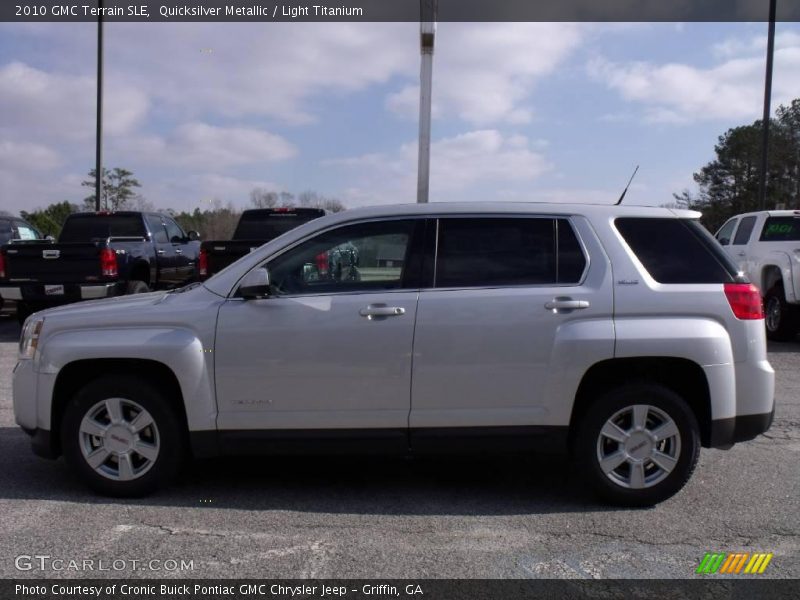 Quicksilver Metallic / Light Titanium 2010 GMC Terrain SLE