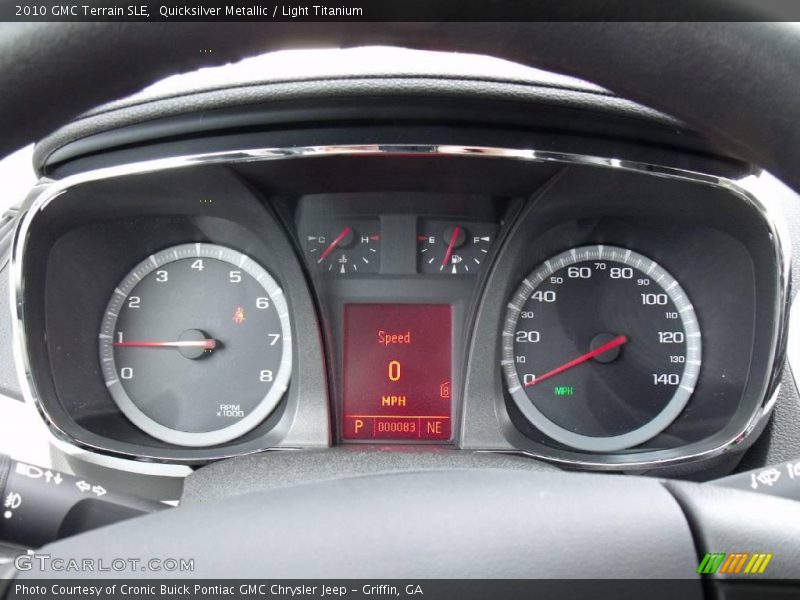 Quicksilver Metallic / Light Titanium 2010 GMC Terrain SLE