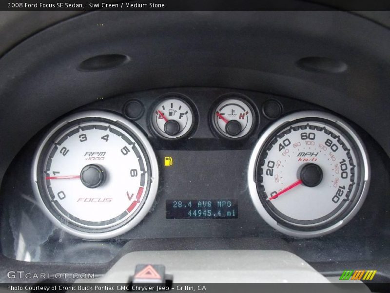 Kiwi Green / Medium Stone 2008 Ford Focus SE Sedan