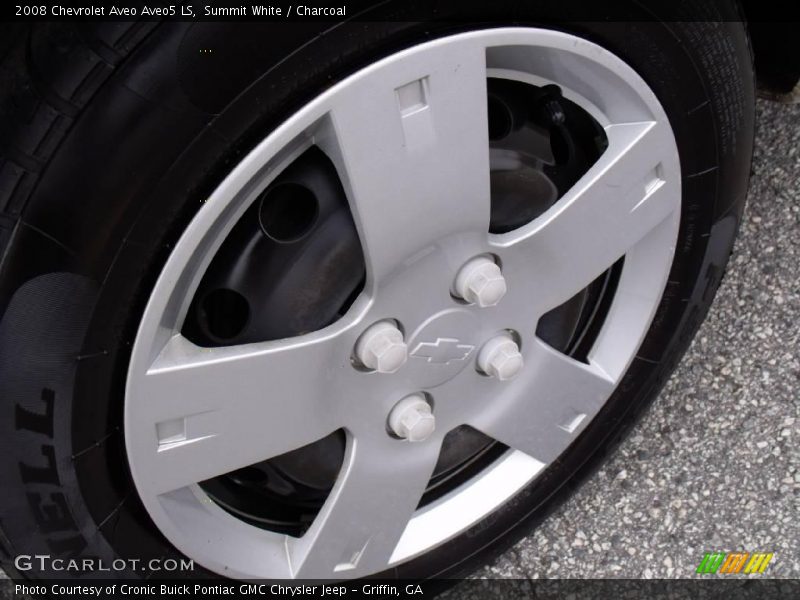 Summit White / Charcoal 2008 Chevrolet Aveo Aveo5 LS
