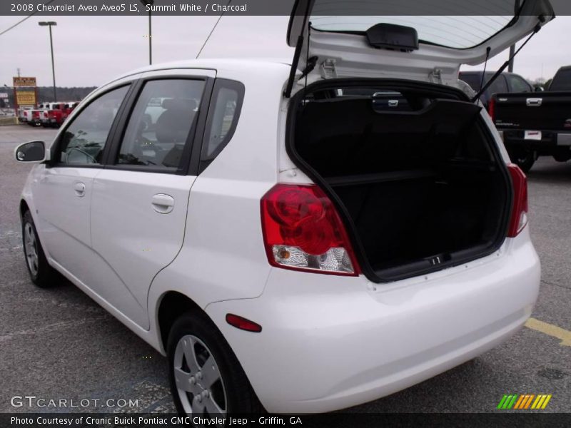 Summit White / Charcoal 2008 Chevrolet Aveo Aveo5 LS
