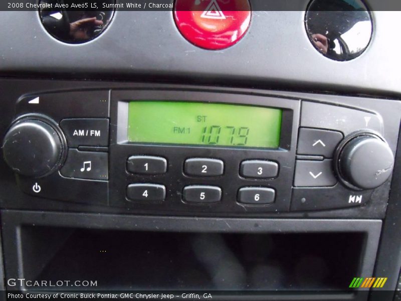Summit White / Charcoal 2008 Chevrolet Aveo Aveo5 LS