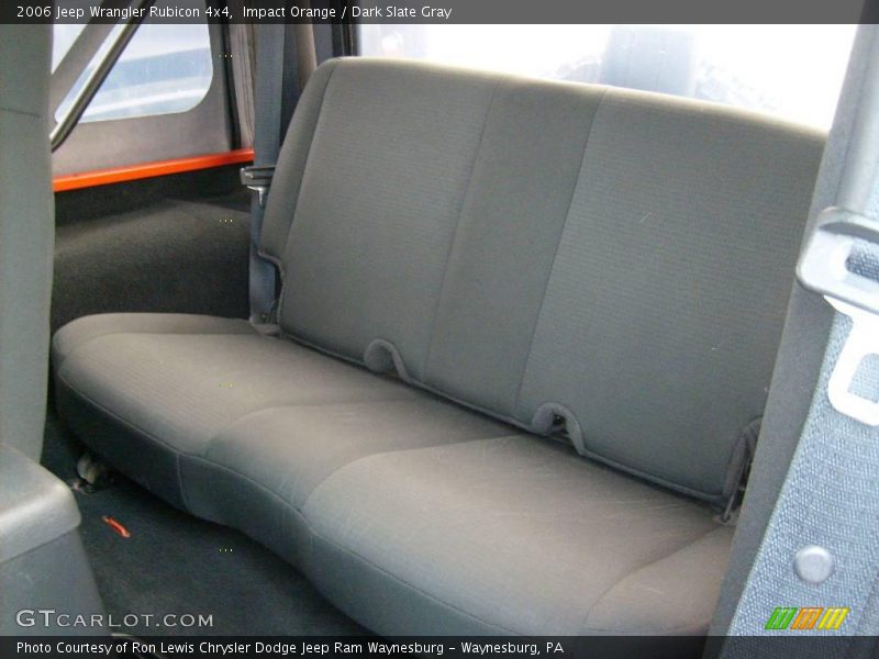 Impact Orange / Dark Slate Gray 2006 Jeep Wrangler Rubicon 4x4