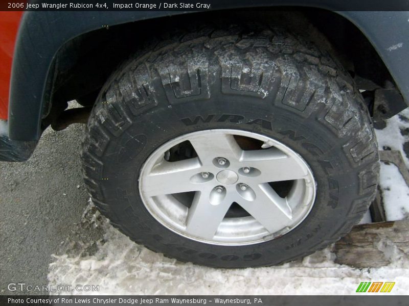 Impact Orange / Dark Slate Gray 2006 Jeep Wrangler Rubicon 4x4