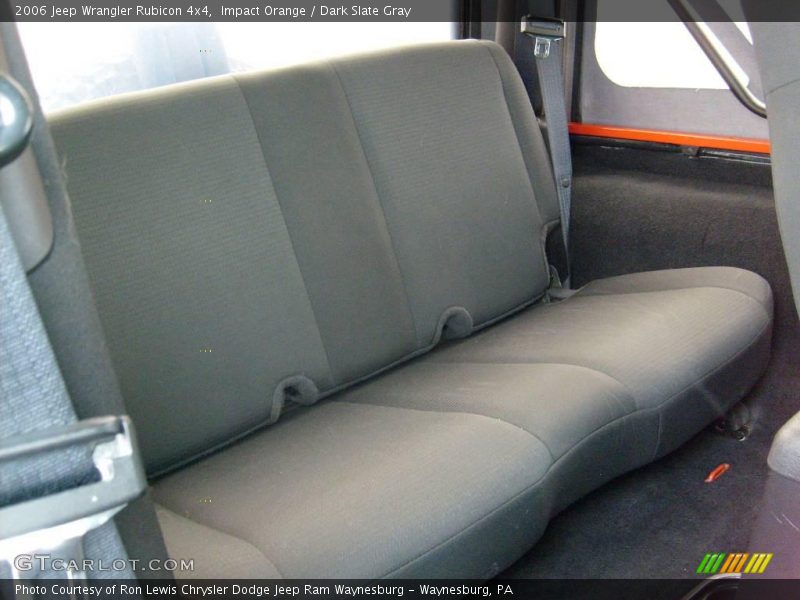 Impact Orange / Dark Slate Gray 2006 Jeep Wrangler Rubicon 4x4