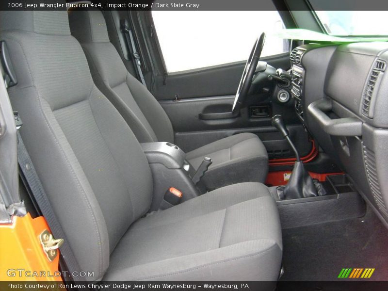 Impact Orange / Dark Slate Gray 2006 Jeep Wrangler Rubicon 4x4