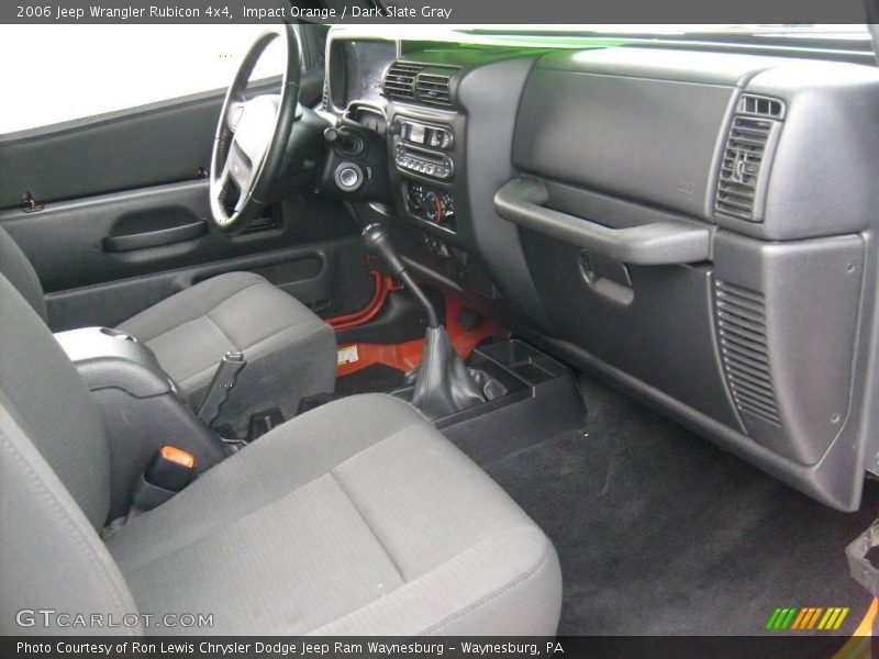 Impact Orange / Dark Slate Gray 2006 Jeep Wrangler Rubicon 4x4