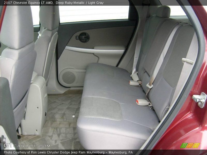 Deep Ruby Metallic / Light Gray 2007 Chevrolet Equinox LT AWD