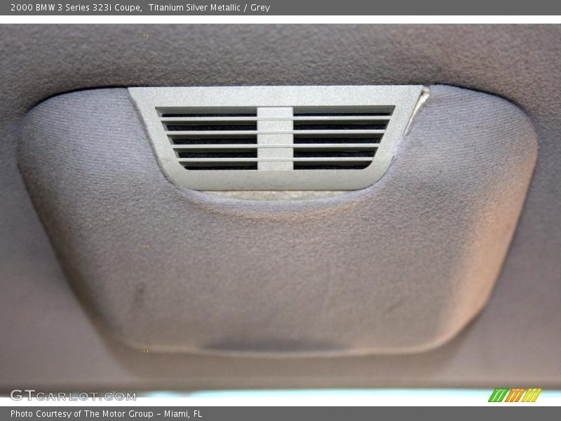 Titanium Silver Metallic / Grey 2000 BMW 3 Series 323i Coupe
