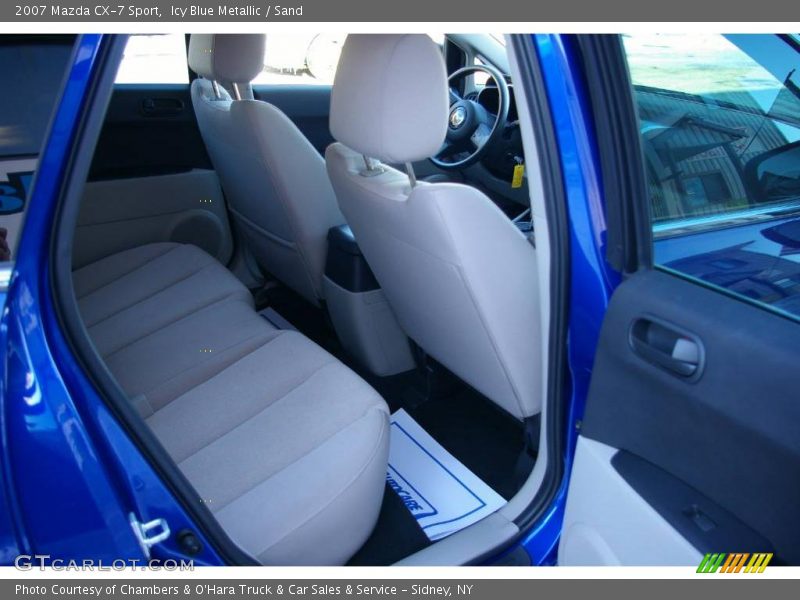 Icy Blue Metallic / Sand 2007 Mazda CX-7 Sport