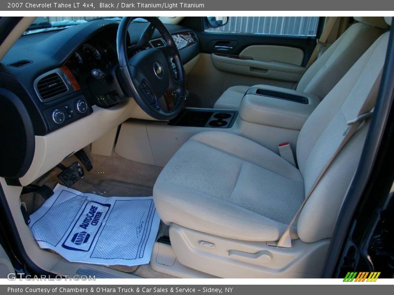 Black / Dark Titanium/Light Titanium 2007 Chevrolet Tahoe LT 4x4