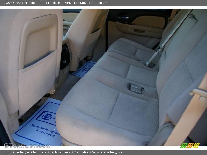 Black / Dark Titanium/Light Titanium 2007 Chevrolet Tahoe LT 4x4
