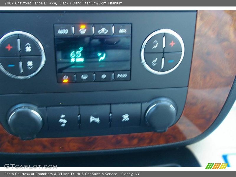 Black / Dark Titanium/Light Titanium 2007 Chevrolet Tahoe LT 4x4