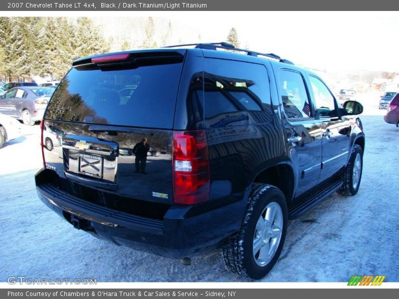 Black / Dark Titanium/Light Titanium 2007 Chevrolet Tahoe LT 4x4