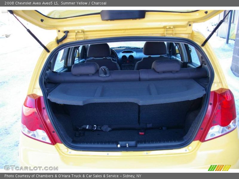 Summer Yellow / Charcoal 2008 Chevrolet Aveo Aveo5 LS