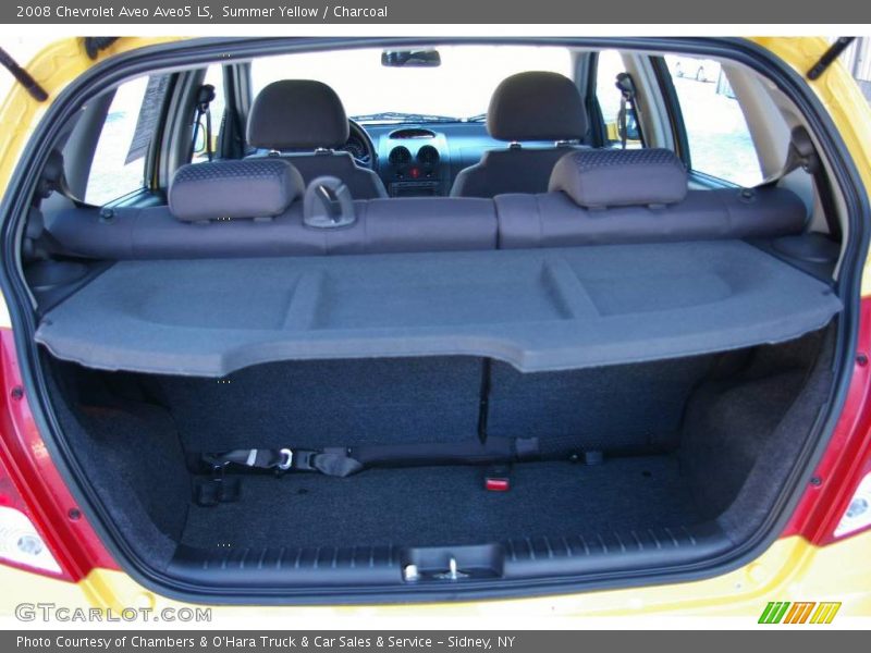 Summer Yellow / Charcoal 2008 Chevrolet Aveo Aveo5 LS