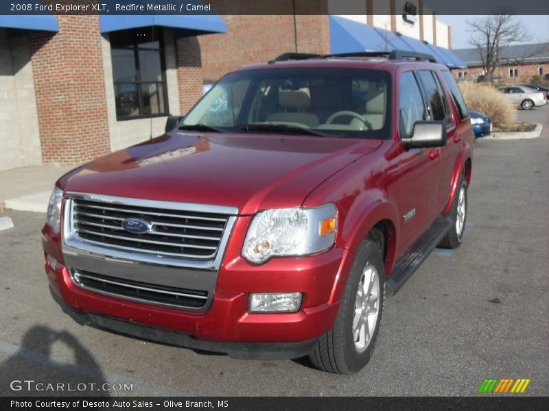 Redfire Metallic / Camel 2008 Ford Explorer XLT