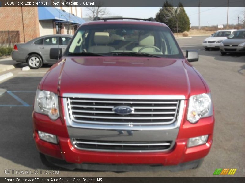Redfire Metallic / Camel 2008 Ford Explorer XLT