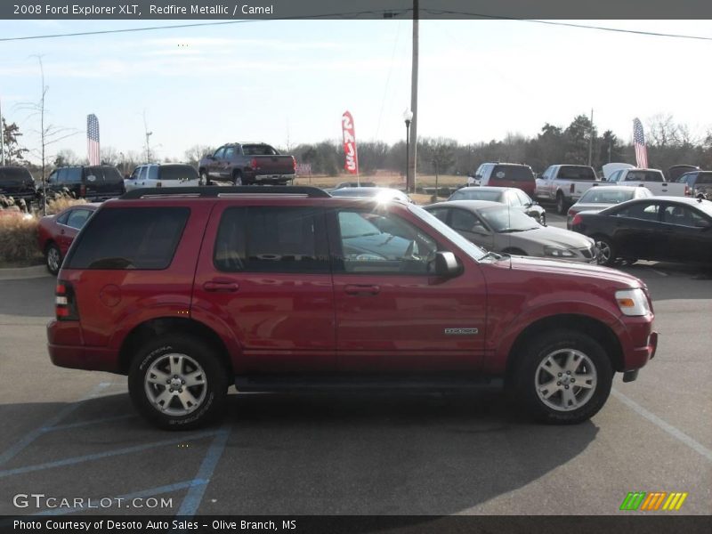 Redfire Metallic / Camel 2008 Ford Explorer XLT