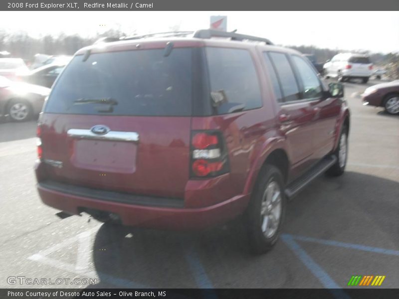 Redfire Metallic / Camel 2008 Ford Explorer XLT
