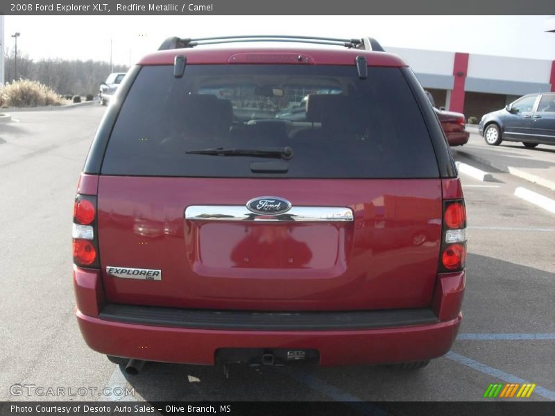 Redfire Metallic / Camel 2008 Ford Explorer XLT