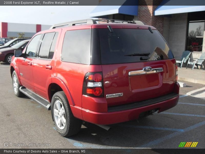 Redfire Metallic / Camel 2008 Ford Explorer XLT