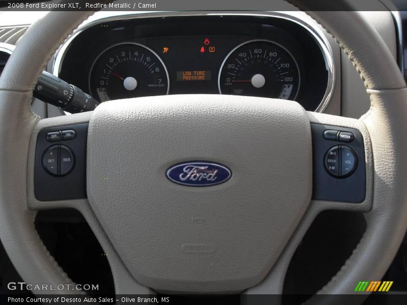 Redfire Metallic / Camel 2008 Ford Explorer XLT