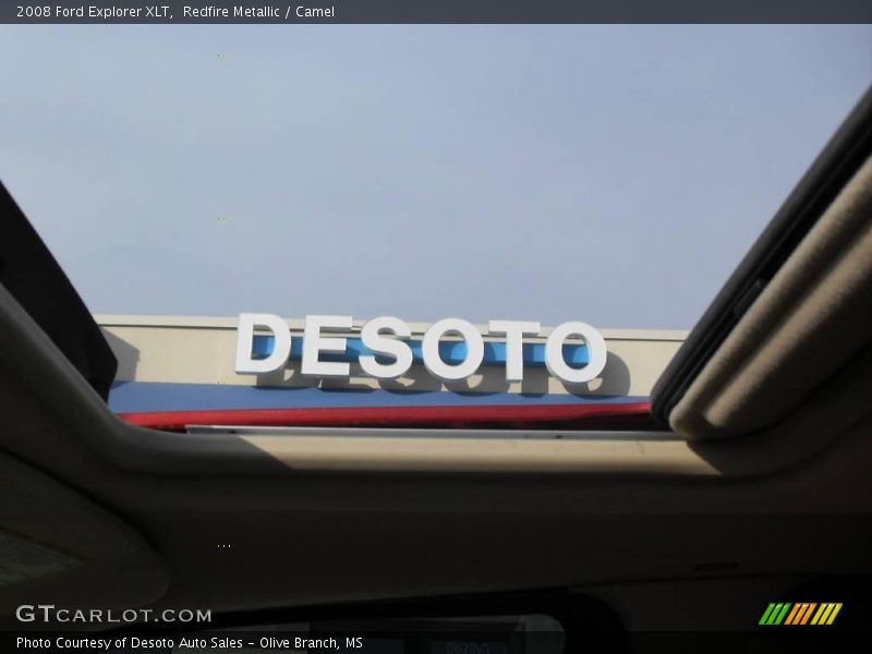 Redfire Metallic / Camel 2008 Ford Explorer XLT