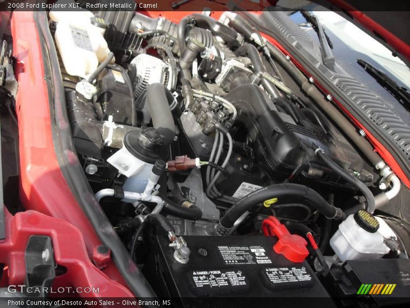 Redfire Metallic / Camel 2008 Ford Explorer XLT