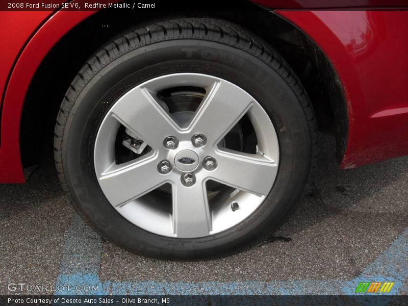 Redfire Metallic / Camel 2008 Ford Fusion SE V6