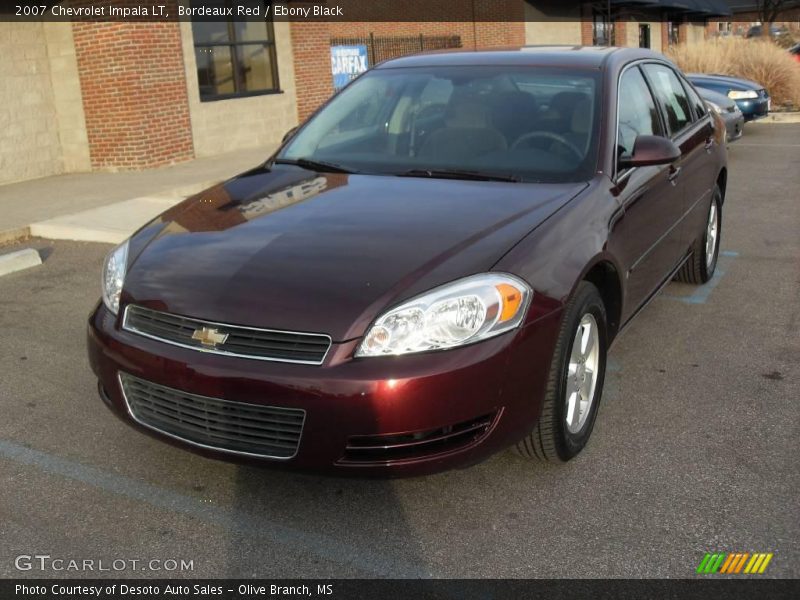 Bordeaux Red / Ebony Black 2007 Chevrolet Impala LT