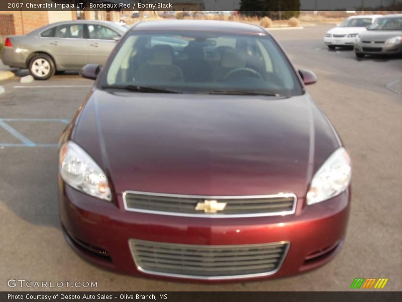 Bordeaux Red / Ebony Black 2007 Chevrolet Impala LT