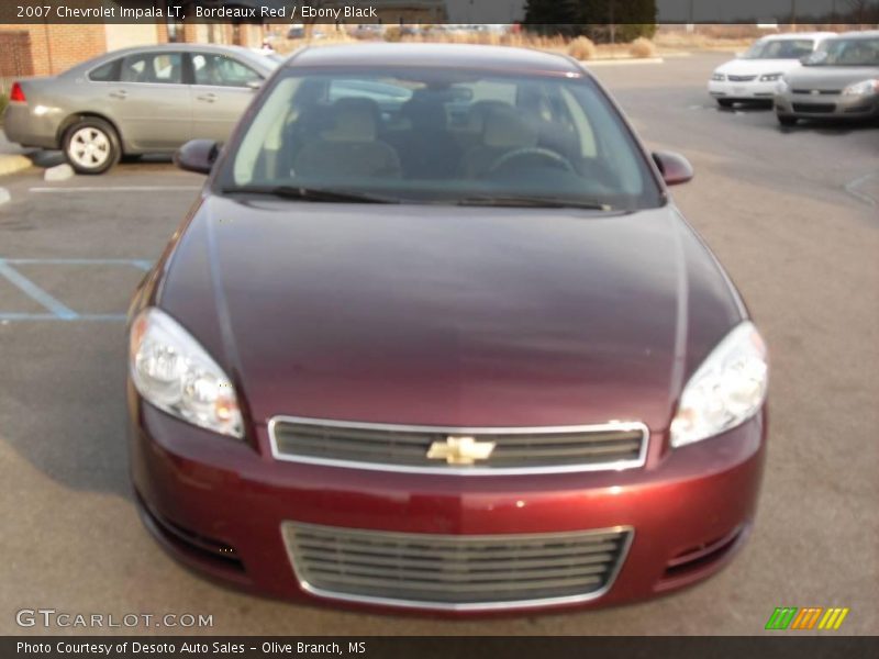 Bordeaux Red / Ebony Black 2007 Chevrolet Impala LT