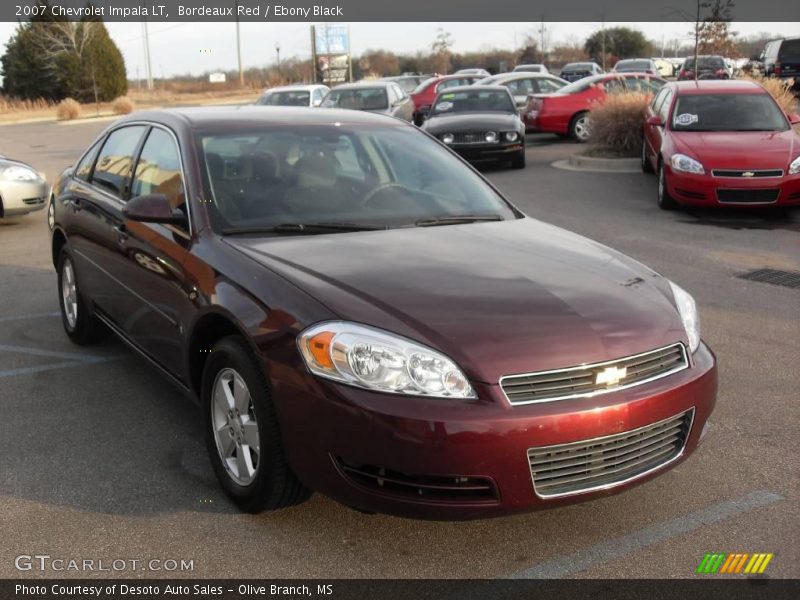 Bordeaux Red / Ebony Black 2007 Chevrolet Impala LT