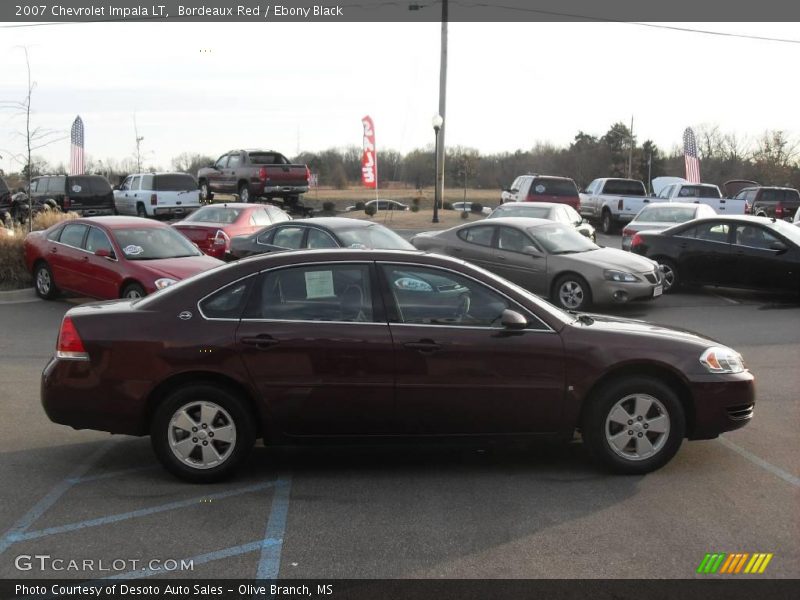 Bordeaux Red / Ebony Black 2007 Chevrolet Impala LT