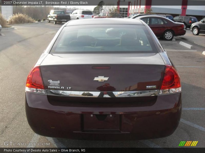 Bordeaux Red / Ebony Black 2007 Chevrolet Impala LT
