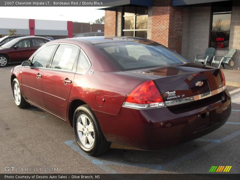Bordeaux Red / Ebony Black 2007 Chevrolet Impala LT