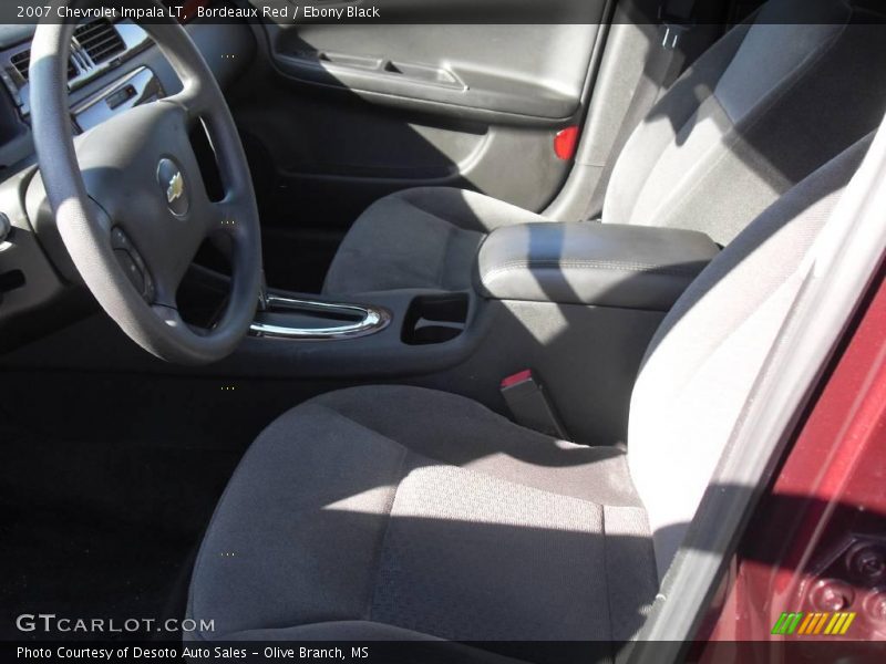 Bordeaux Red / Ebony Black 2007 Chevrolet Impala LT