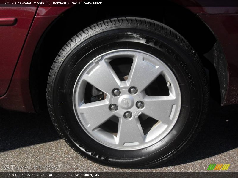 Bordeaux Red / Ebony Black 2007 Chevrolet Impala LT