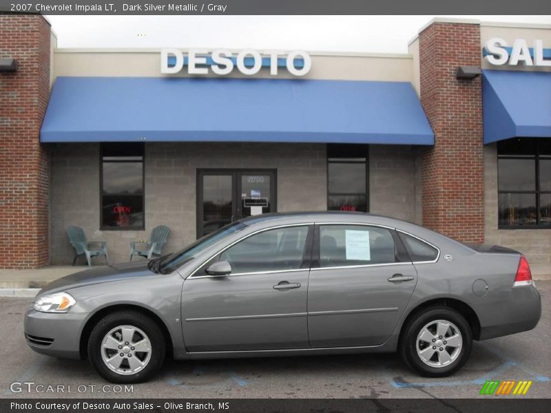 Dark Silver Metallic / Gray 2007 Chevrolet Impala LT