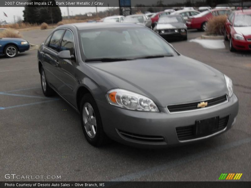 Dark Silver Metallic / Gray 2007 Chevrolet Impala LT