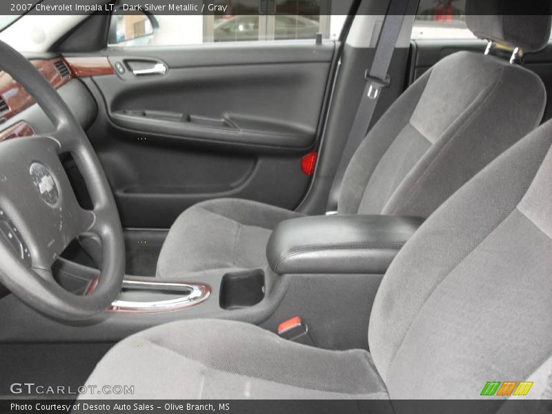Dark Silver Metallic / Gray 2007 Chevrolet Impala LT