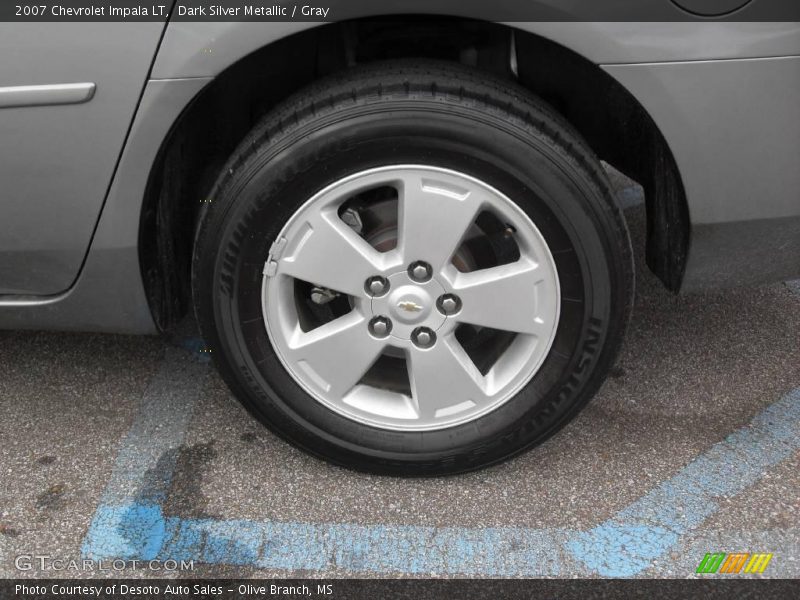 Dark Silver Metallic / Gray 2007 Chevrolet Impala LT