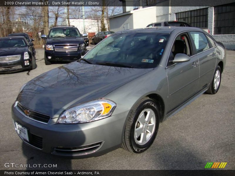 Dark Silver Metallic / Ebony 2009 Chevrolet Impala LT