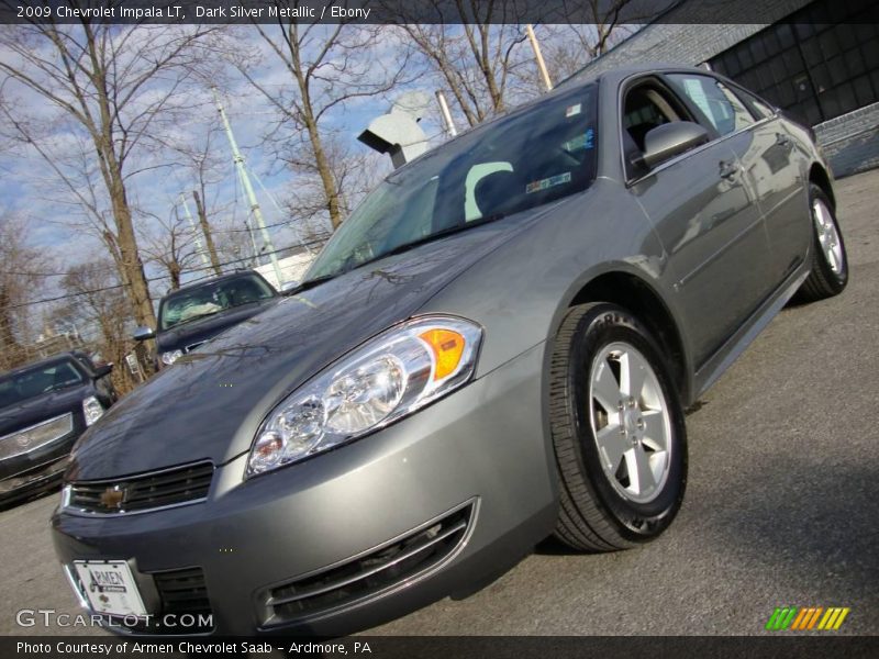 Dark Silver Metallic / Ebony 2009 Chevrolet Impala LT