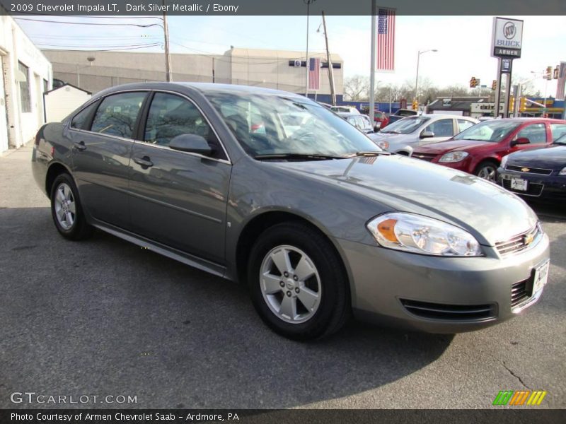 Dark Silver Metallic / Ebony 2009 Chevrolet Impala LT