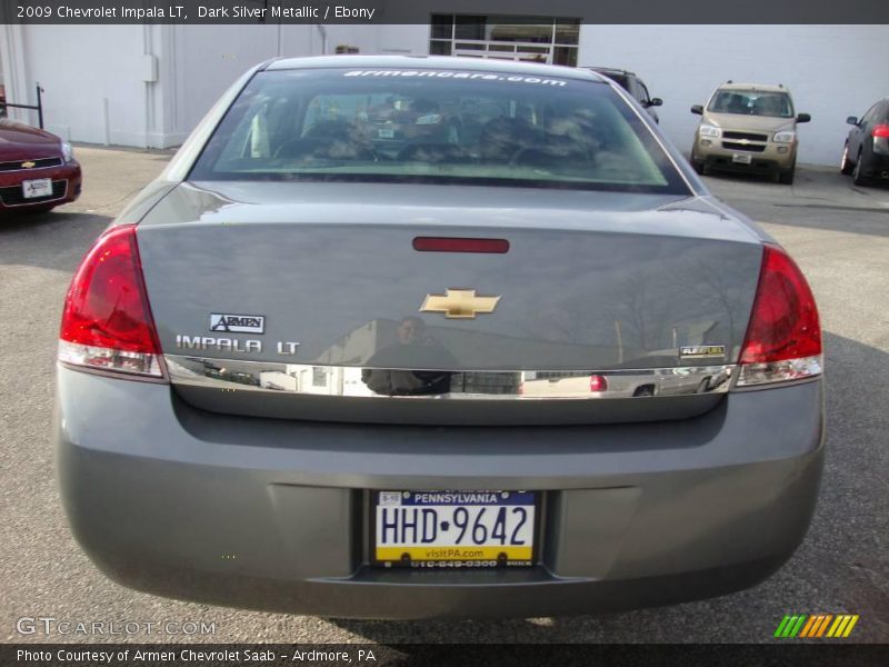 Dark Silver Metallic / Ebony 2009 Chevrolet Impala LT
